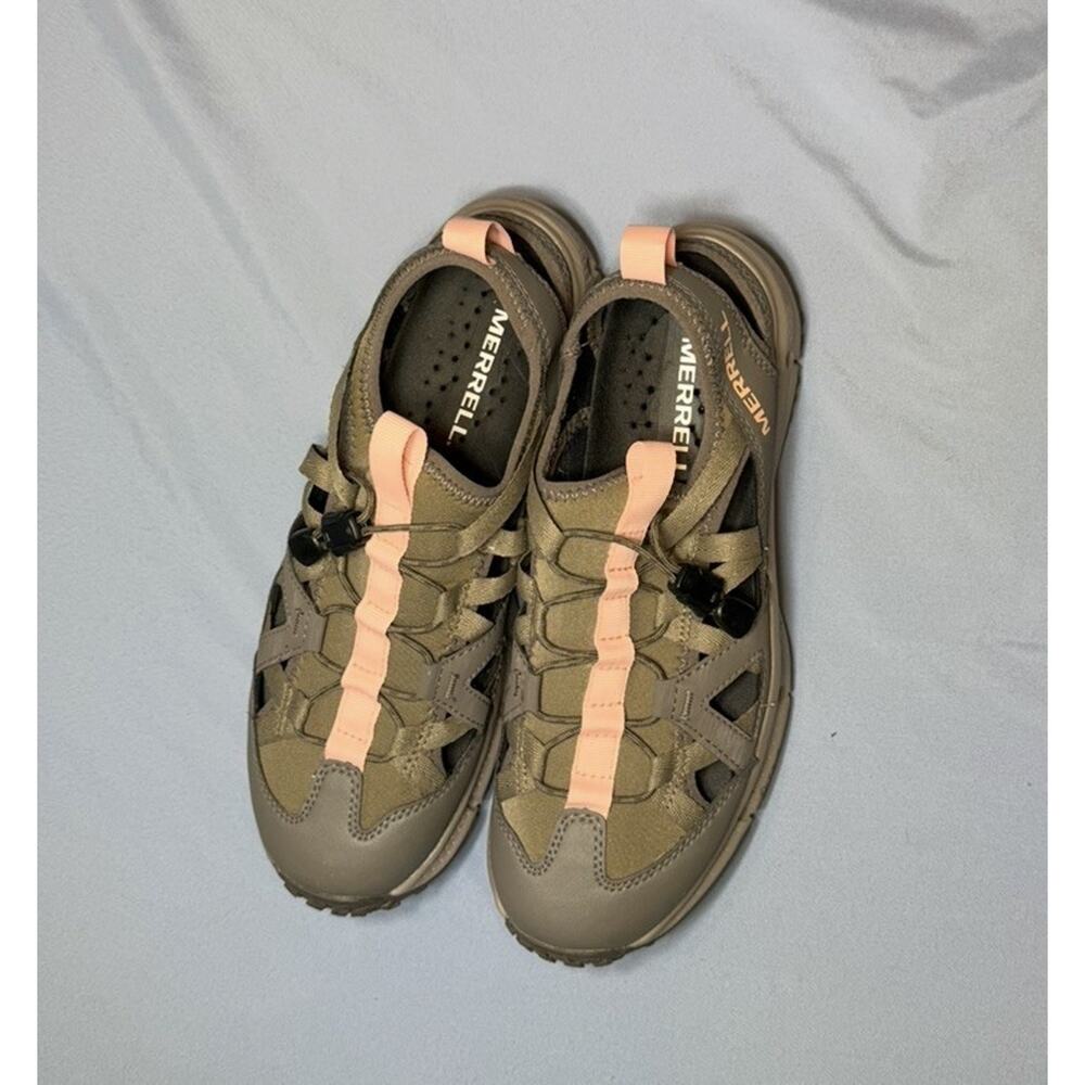 Merrell Women’s Gray Taupe Hiking Fisherman Sandals, US Sz 8 New!